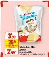 sachet kinder