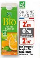 jus d'orange Belle France