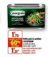 petits pois Cassegrain