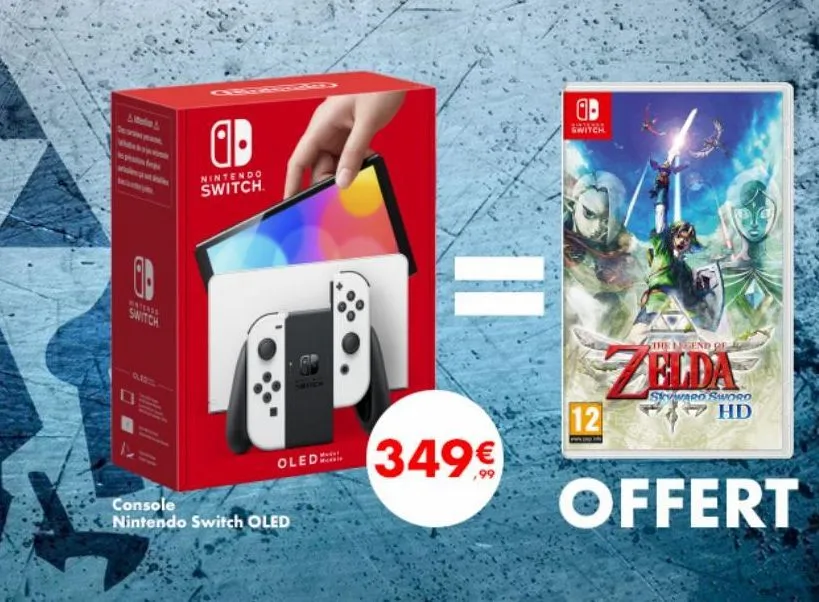 patios f  op  watease switch  ap  nintendo switch.  ܀  oled  console nintendo switch oled  349€  ab  switch  12  the end of  elda  skyward sword hd  offert  