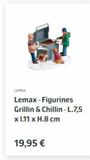 Lemax - Figurines Grillin & Chillin - L.7,5 x l.11 x H.8 cm offre à 19,95€ sur Jardiland