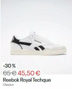 Reebok  -30% 65 € 45,50 €  Reebok Royal Techque  Classics 