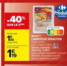 poulet Carrefour