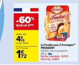 fondue Président