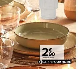 2%  uteplate  carrefour home 