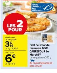 pêche Carrefour