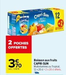 boisson aux fruits Capri Sun