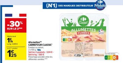 allumettes Carrefour