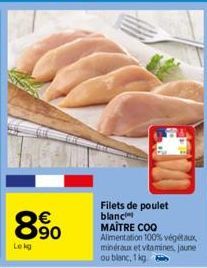 filets de poulet 