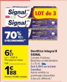 dentifrice Signal