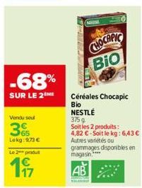 céréales Chocapic Chocapic