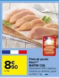 filets de poulet 