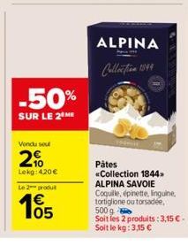 pâtes Alpina