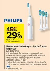 brosse à dents électrique Philips