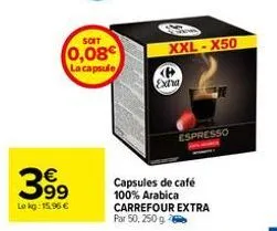 capsules de café 