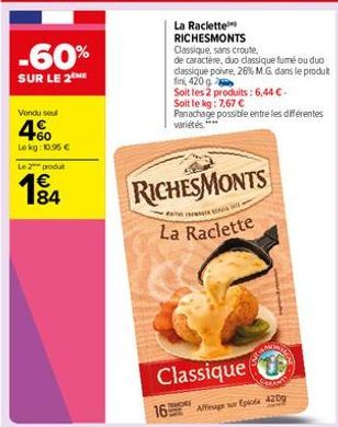 raclette RichesMonts