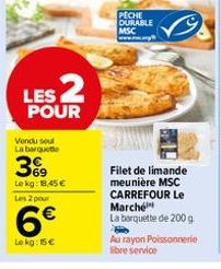 pêche Carrefour