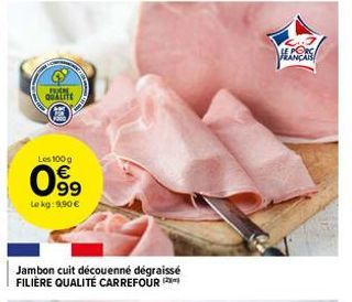 jambon cuit Carrefour