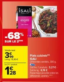 plats cuisinés Isali