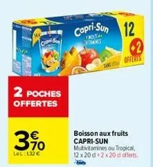 boisson aux fruits capri sun