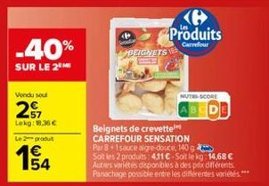 beignets Carrefour