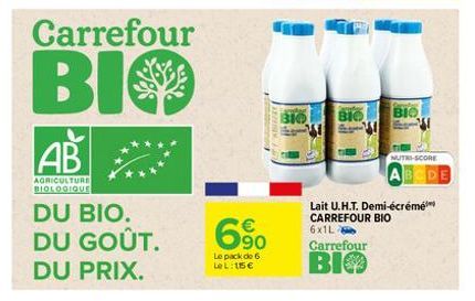 lait Carrefour