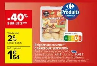 beignets carrefour