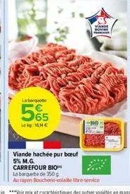 viande hachée carrefour