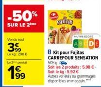 fajitas Carrefour