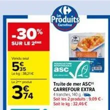 truite carrefour