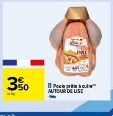 Lekg  50  POVLE  8 Poule prête à cuire AUTOUR DE LISE 