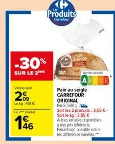 pain carrefour