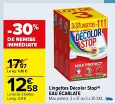 soldes Eau Écarlate