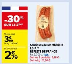 saucisses Reflets de France