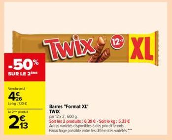 barres Twix