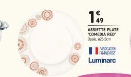 assiette plate Luminarc