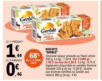 chocolat Gerblé