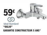 59€ S  Ideal Standard "OGLIO"  GARANTIE CONSTRUCTEUR 5 ANS* 