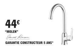 44€  "MOLEN" Etemal Renman  GARANTIE CONSTRUCTEUR 5 ANS* 