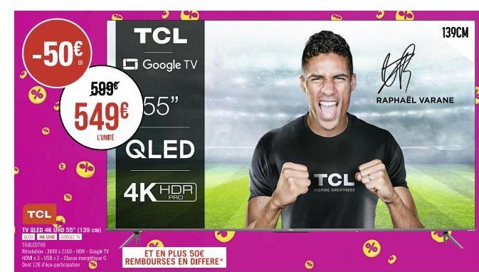 téléviseur TCL