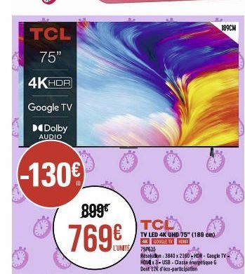 téléviseur TCL