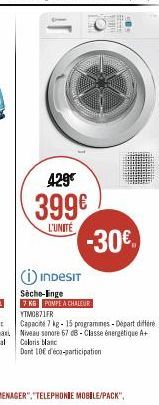 sèche-linge Indesit