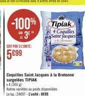 coquilles Saint-Jacques Tipiak