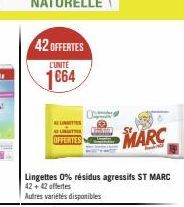 lingettes St marc