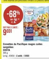 crevettes Costa