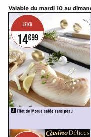 filet de morue 