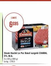 steak haché Charal