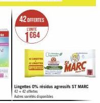 lingettes St marc