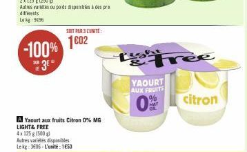 yaourt aux fruits 