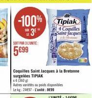 coquilles Saint-Jacques Tipiak